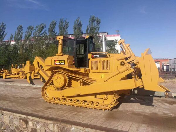 Australian HBXG SD7N bulldozer ready for overseas transport