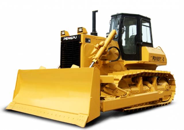 Pengpu yellow crawler dozer with ripper