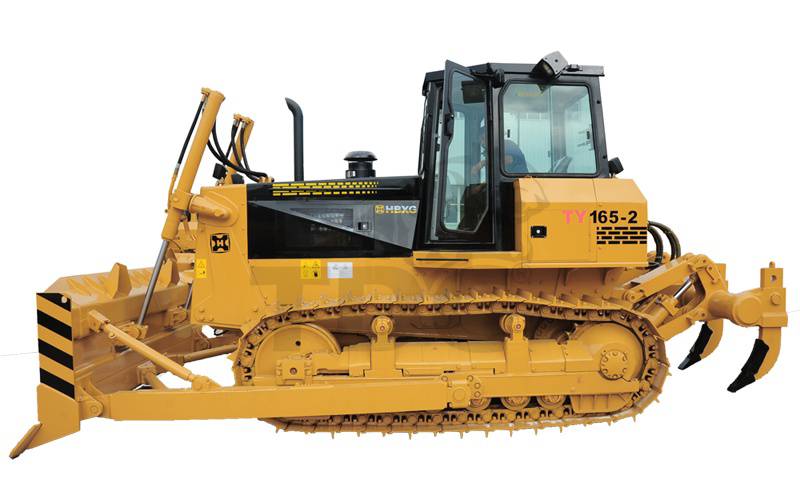 HBXG TY165 yellow bulldozer with ripper teeth
