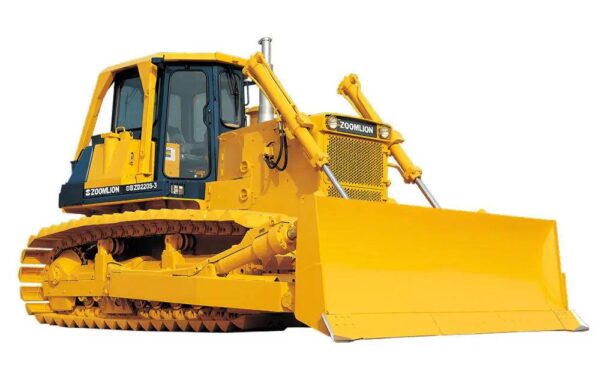 Zoomlion yellow bulldozer with wide blade