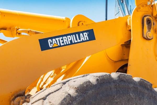 Caterpillar yellow crawler dozer in premium configuration