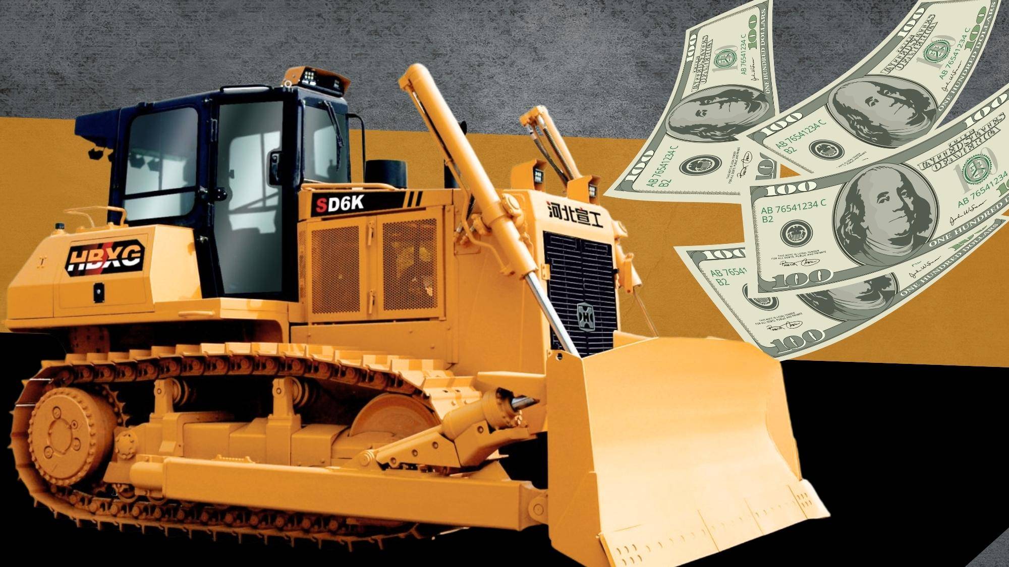 Multiple HBXG bulldozers suited to varied terrains