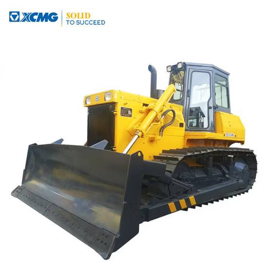XCMG yellow bulldozer in heavy-duty configuration