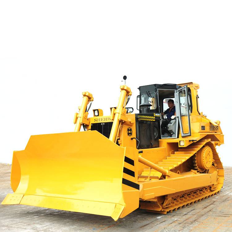 HBXG SD7 bulldozer for rent on a construction site - HBXG