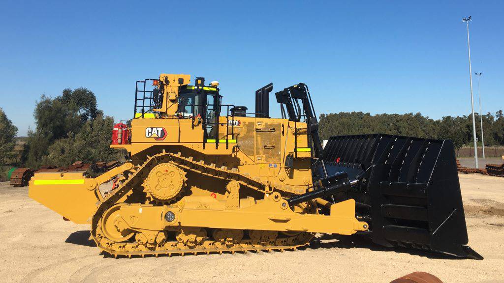Caterpillar D11 heavy-duty bulldozer used for large-scale mining and earthmoving
