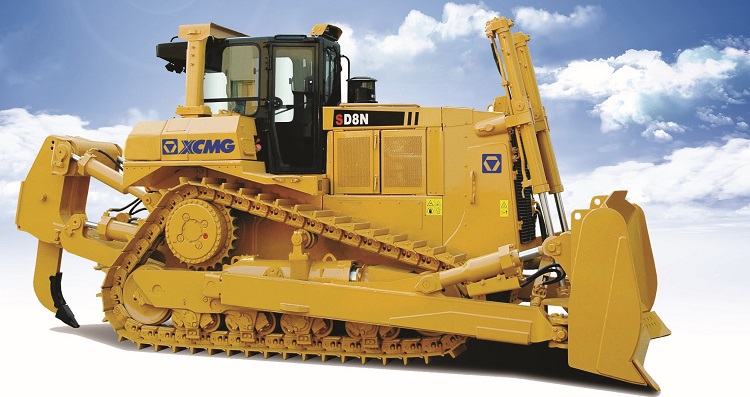 XCMG yellow bulldozer modern balanced design